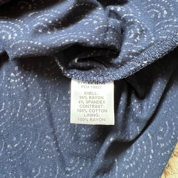 SKIES ARE BLUE - Delila Embroidered Neckline Knit Top - NEW, no Tag - Picture 9 of 10